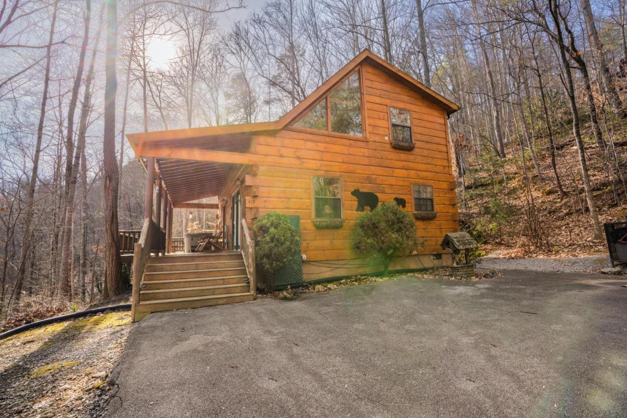 Moonshine Ridge Cabin With Hot Tub And Fire Pit Pigeon Forge Exterior foto